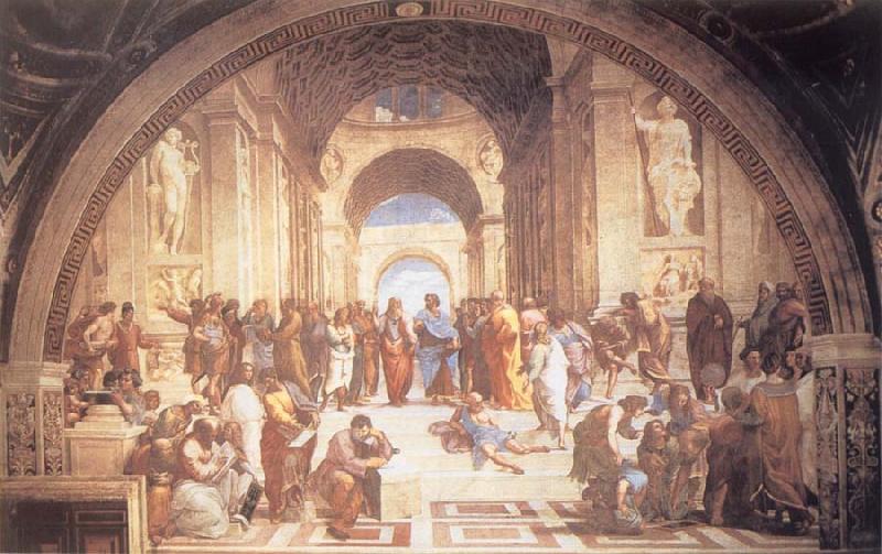 Raphael THe School of Athens oil painting image