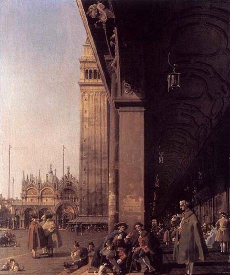 Canaletto Looking East from the South West Corner Germany oil painting art