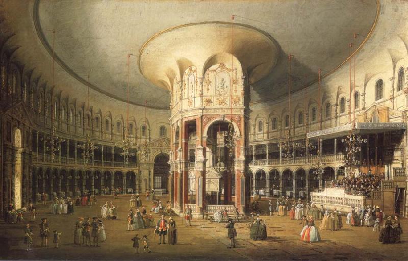 Canaletto London Interior of the Rotunda at Ranelagh Germany oil painting art