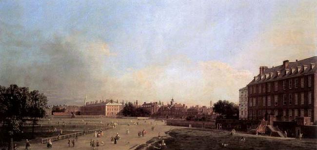 Canaletto the Old Horse Guards from St James's Park oil painting image