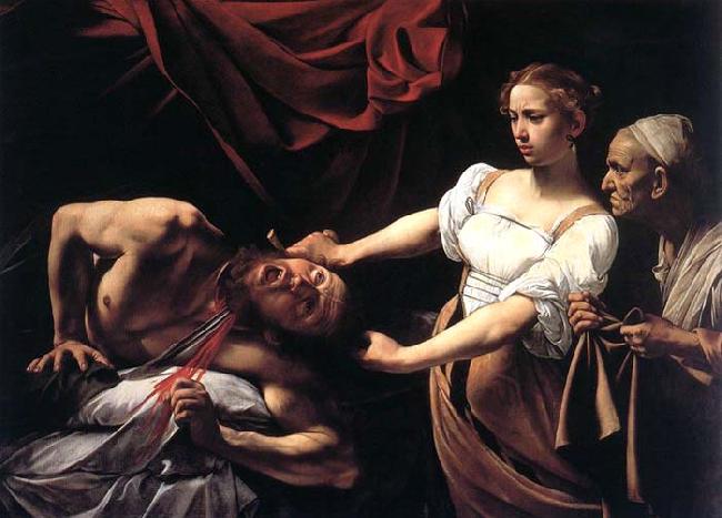 Caravaggio Judith Beheading Holofernes oil painting image
