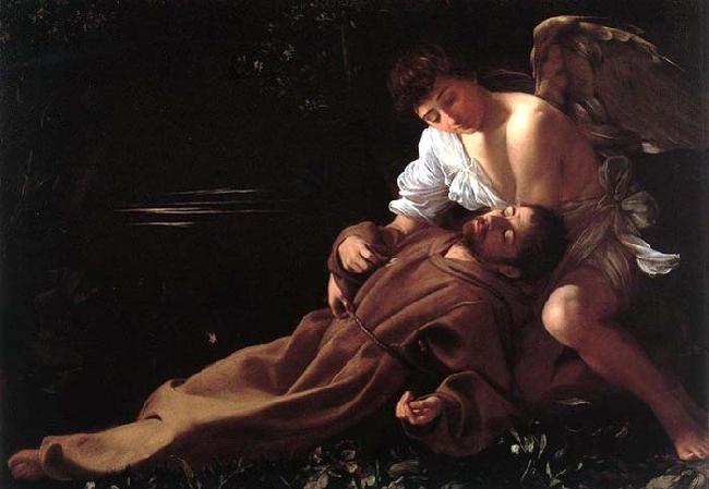 Caravaggio St. Francis in Ecstasy Germany oil painting art