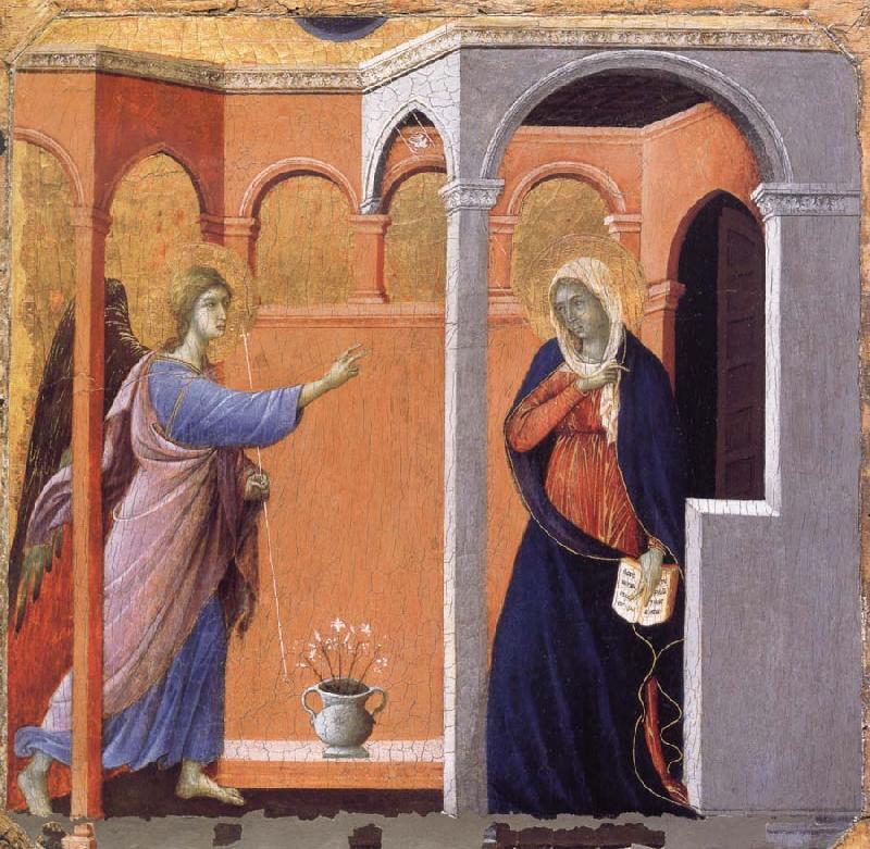 Duccio The Annunciation oil painting image