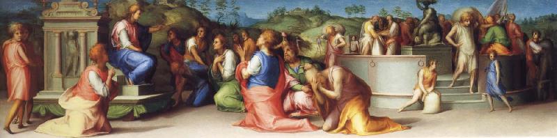 Pontormo Joseph-s Brothers Beg for Help Germany oil painting art