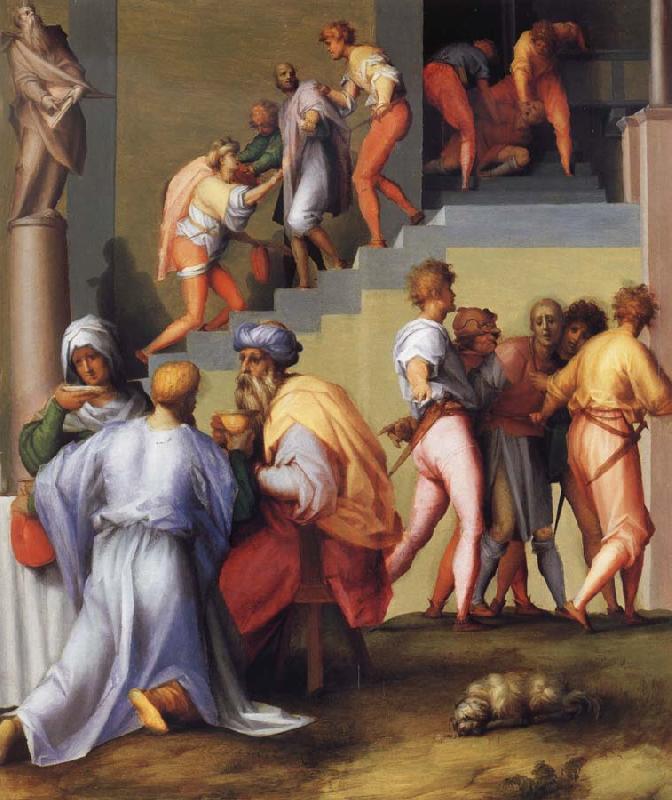 Pontormo Pharaoh Pardons the Butler and Ordes the Execution of the Baker Germany oil painting art