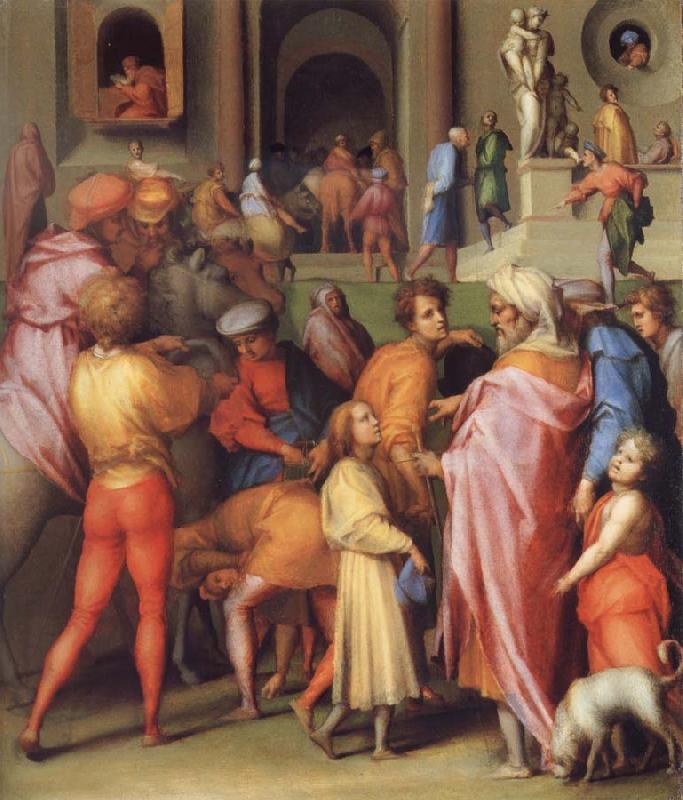Pontormo Joseph Sold to Potiphar oil painting picture
