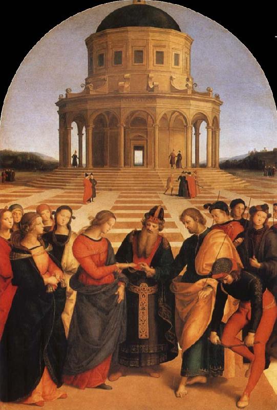 Raphael The Marriage of the Virgin Germany oil painting art