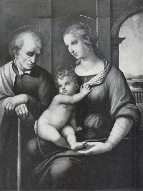 Raphael The Holy Family oil painting image