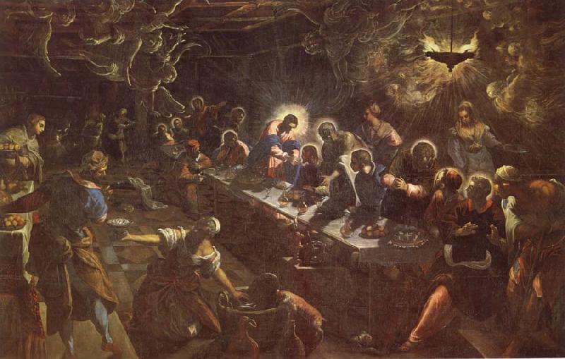 Tintoretto The Last Supper oil painting image