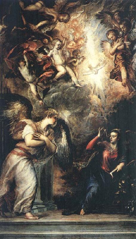 Titian Annunciation Germany oil painting art