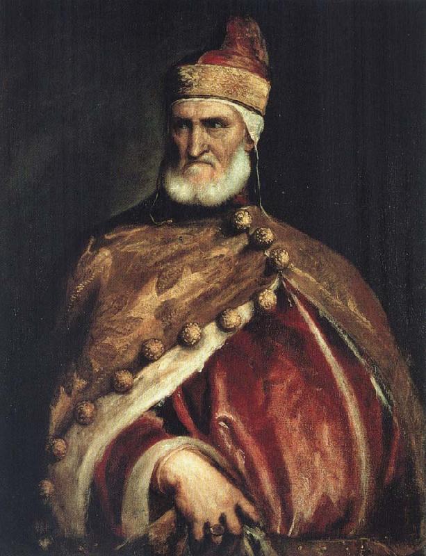 Titian Portrait of Doge Andrea Gritti oil painting picture