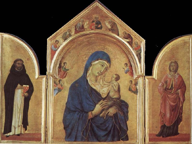 Duccio Virgin and Child Germany oil painting art