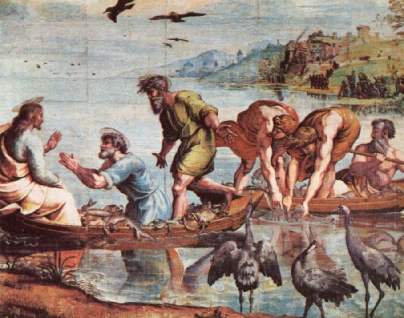Raphael The Miraculous Draught of fishes oil painting image