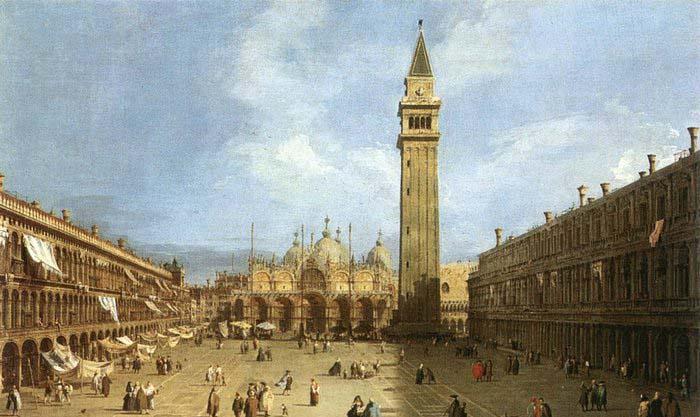 Canaletto Piazza San Marco Germany oil painting art