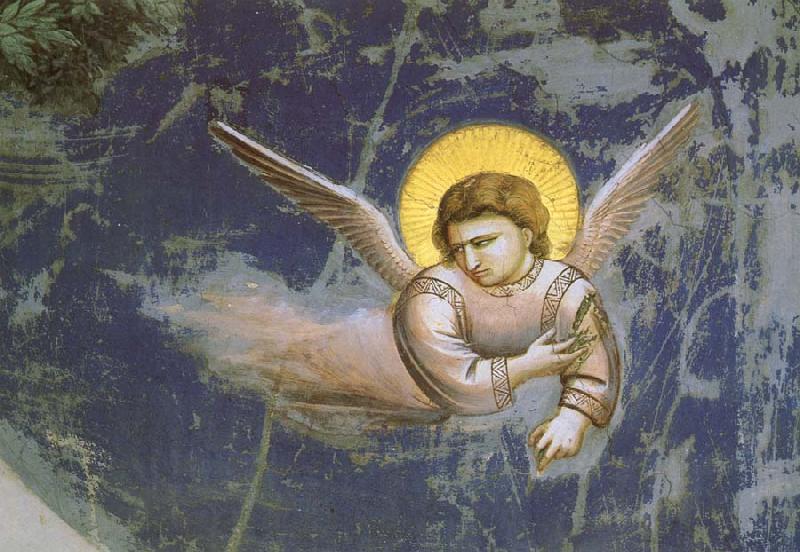 Giotto Detail of the Flight into Egypt Germany oil painting art