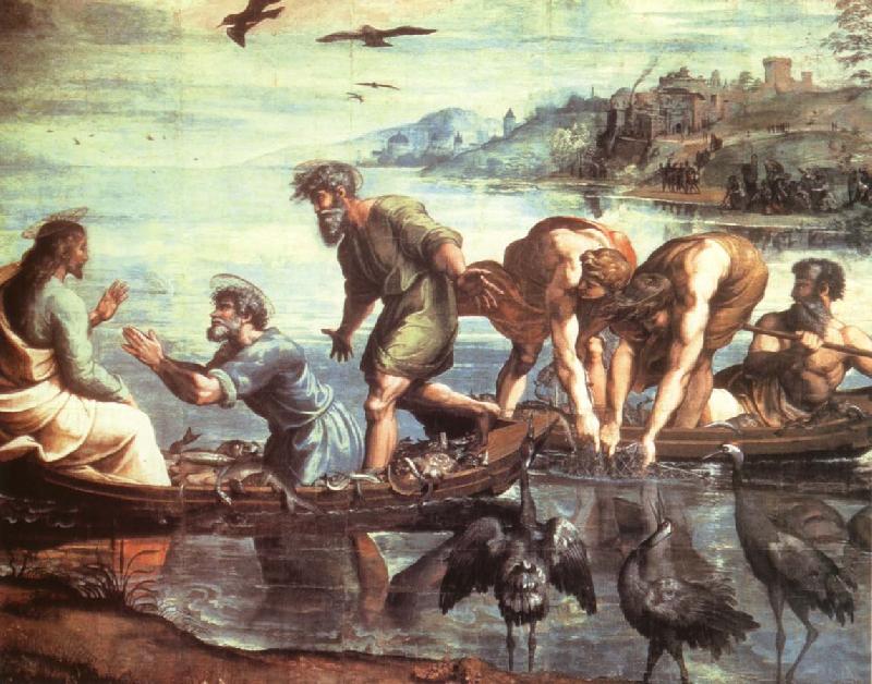 Raphael The Miraculous Draught of Fishes Germany oil painting art
