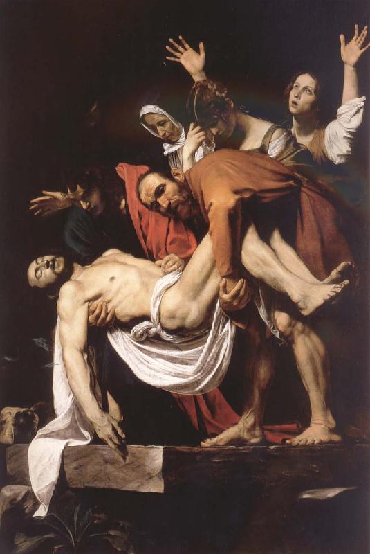 Caravaggio The entombment Germany oil painting art