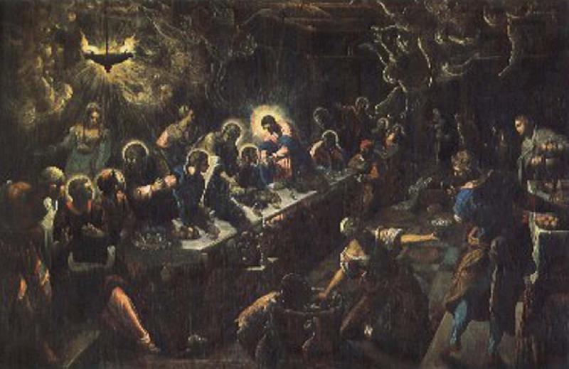 Tintoretto The Last Supper oil painting image