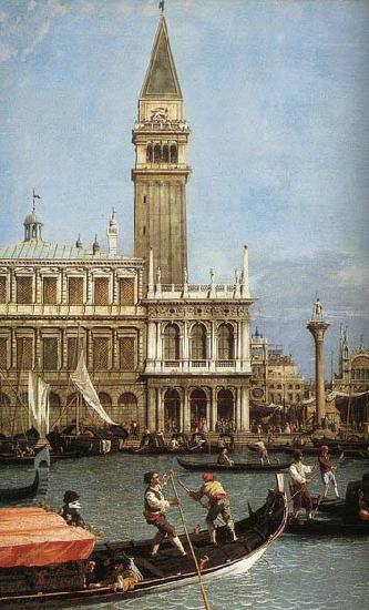 Canaletto Return of the Bucentoro to the Molo on Ascension Day Germany oil painting art