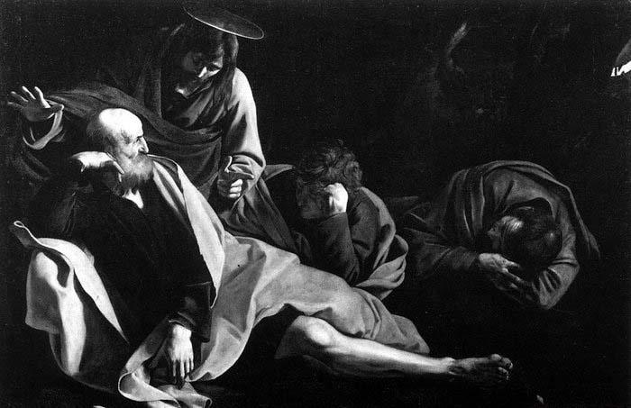 Caravaggio Christ in the Garden oil painting image