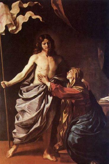GUERCINO Apparition of Christ to the Virgin oil painting picture