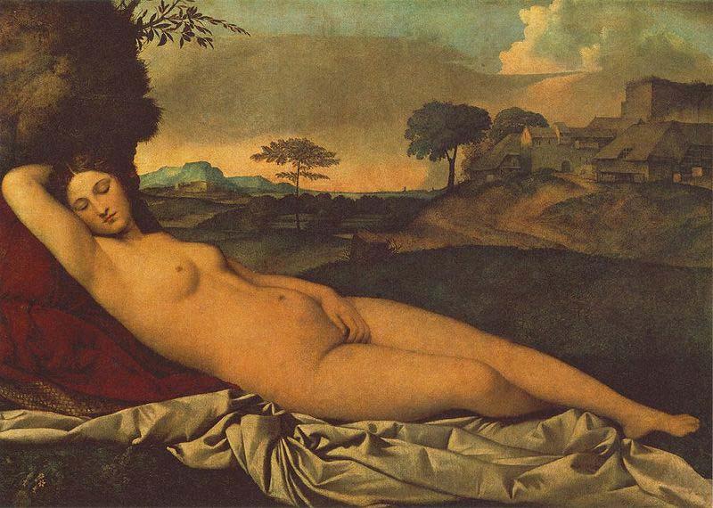Giorgione Sleeping Venus Germany oil painting art