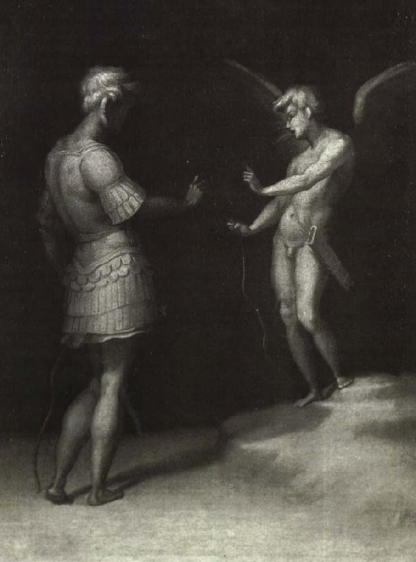 Pontormo Jupiter and Apollo oil painting image
