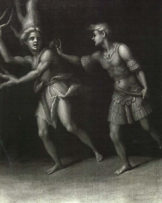 Pontormo Apollo and Daphne oil painting image