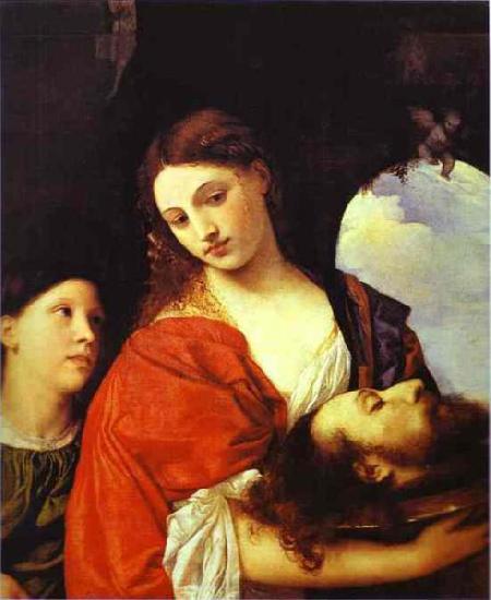 Titian Salome, or Judith Germany oil painting art