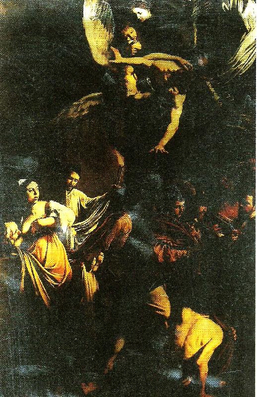 Caravaggio de sju barmhartighetsgarningarna oil painting image