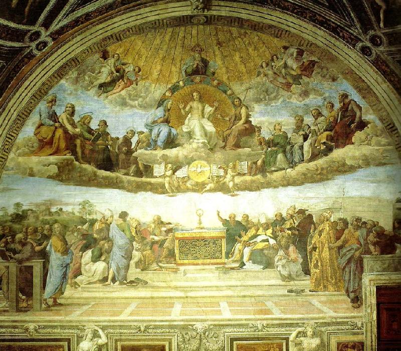 Raphael fresco, stanza della segnatura Germany oil painting art