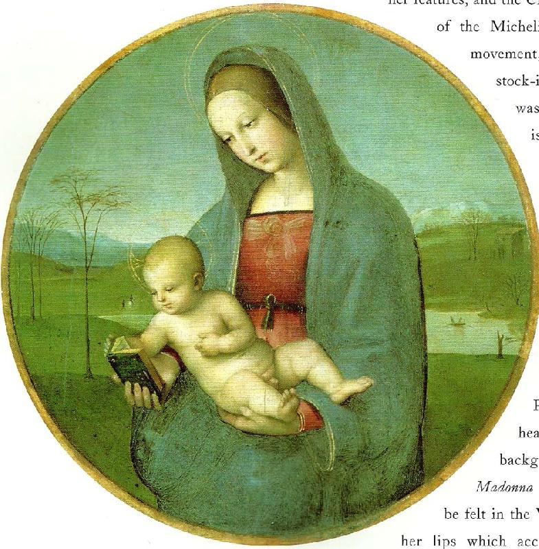 Raphael madonna conestabile oil painting picture