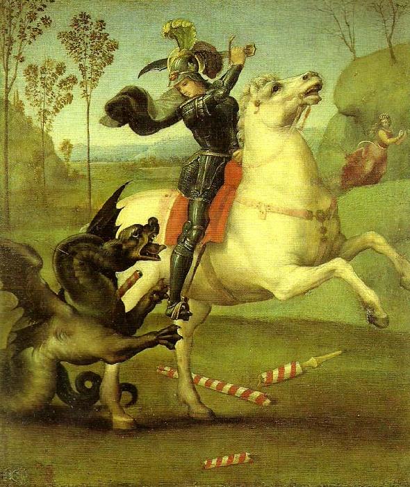 Raphael muse'e du louvre, paris Germany oil painting art