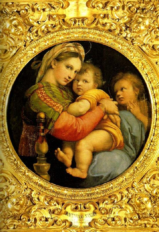Raphael madonna della tenda oil painting picture