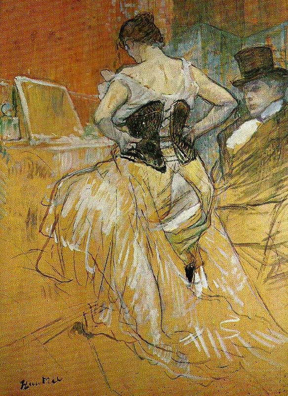 toulouse-lautrec a passing conquest Germany oil painting art