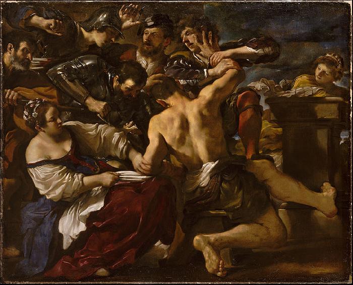 GUERCINO Samson Captured by the Philistines oil painting picture