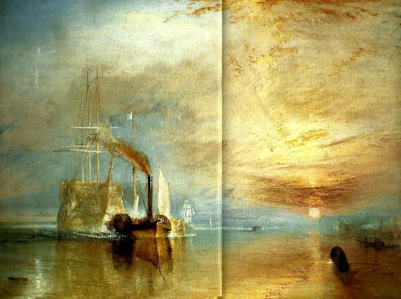 J.M.W.Turner the fighting temeraire Germany oil painting art