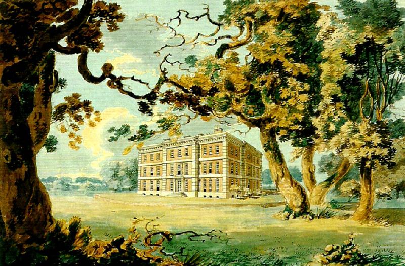 J.M.W.Turner radley hall from the south east Germany oil painting art