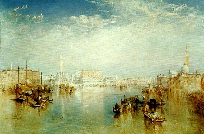 J.M.W.Turner ducal palace oil painting image