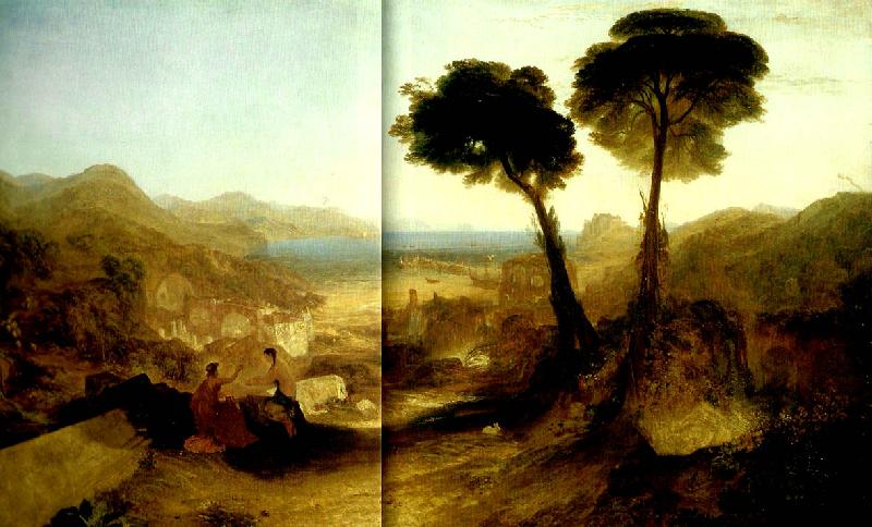 J.M.W.Turner the bay of baiae with appllo and the sibyl oil painting image