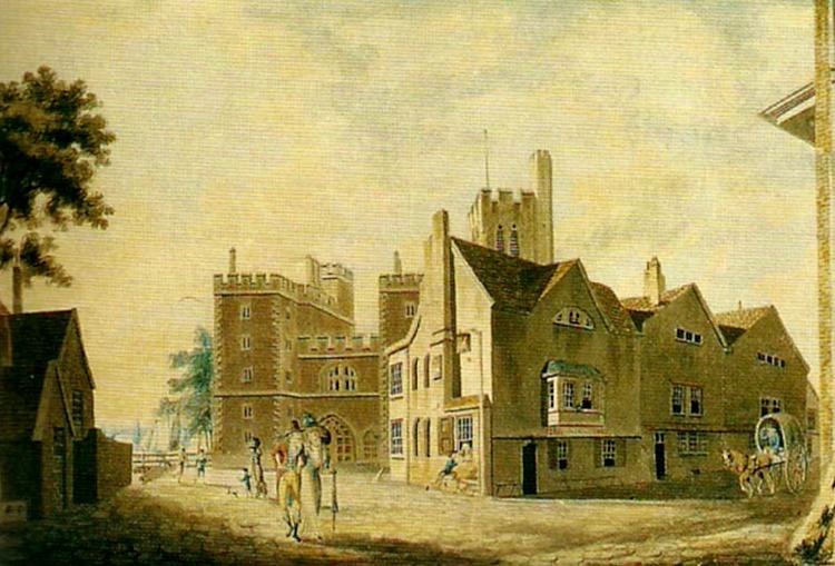 J.M.W.Turner the archbishop's palace, lambeth oil painting picture