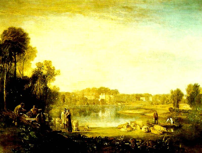 J.M.W.Turner pope's villa at twickenham oil painting image