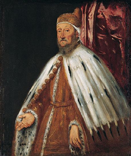 Tintoretto Portrait of Doge Pietro Loredan Germany oil painting art