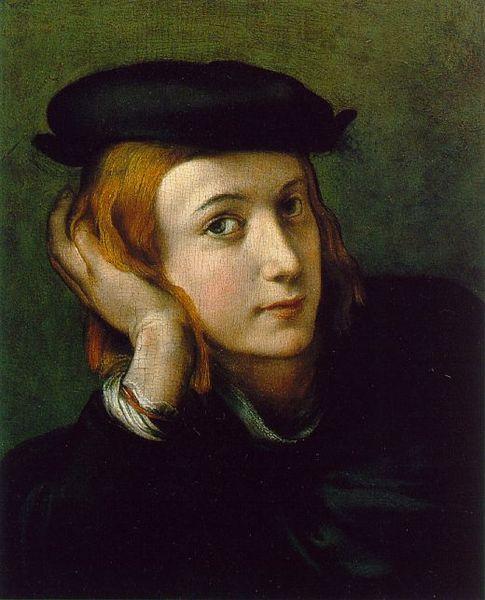 Correggio Portrait of a Young Man oil painting picture