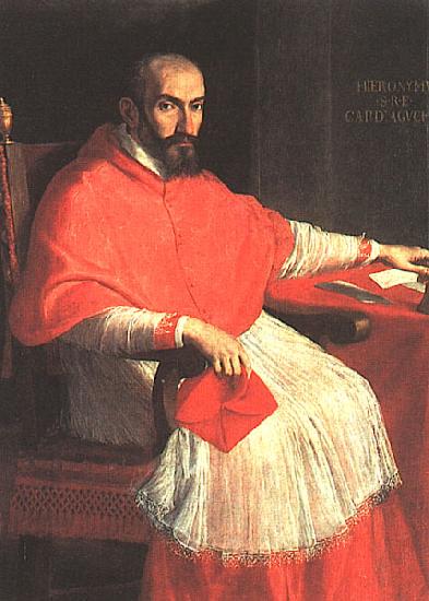 Domenichino Portrait of Cardinal Agucchi oil painting image