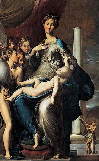 PARMIGIANINO Madonna with Long Neck oil painting image