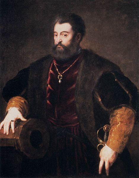 Titian Duke of Ferrara oil painting image