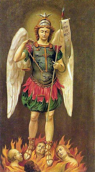 Anonymous Saint Michael Archangel oil painting picture