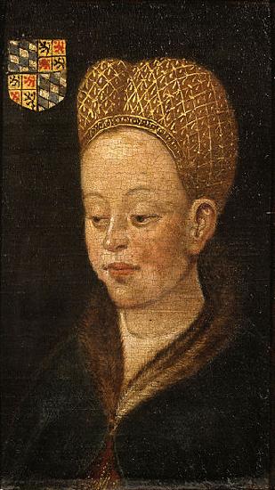 Anonymous Portrait of Margaret of Bavaria Germany oil painting art