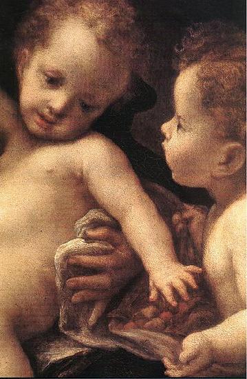 Correggio Virgin and Child with an Angel Germany oil painting art
